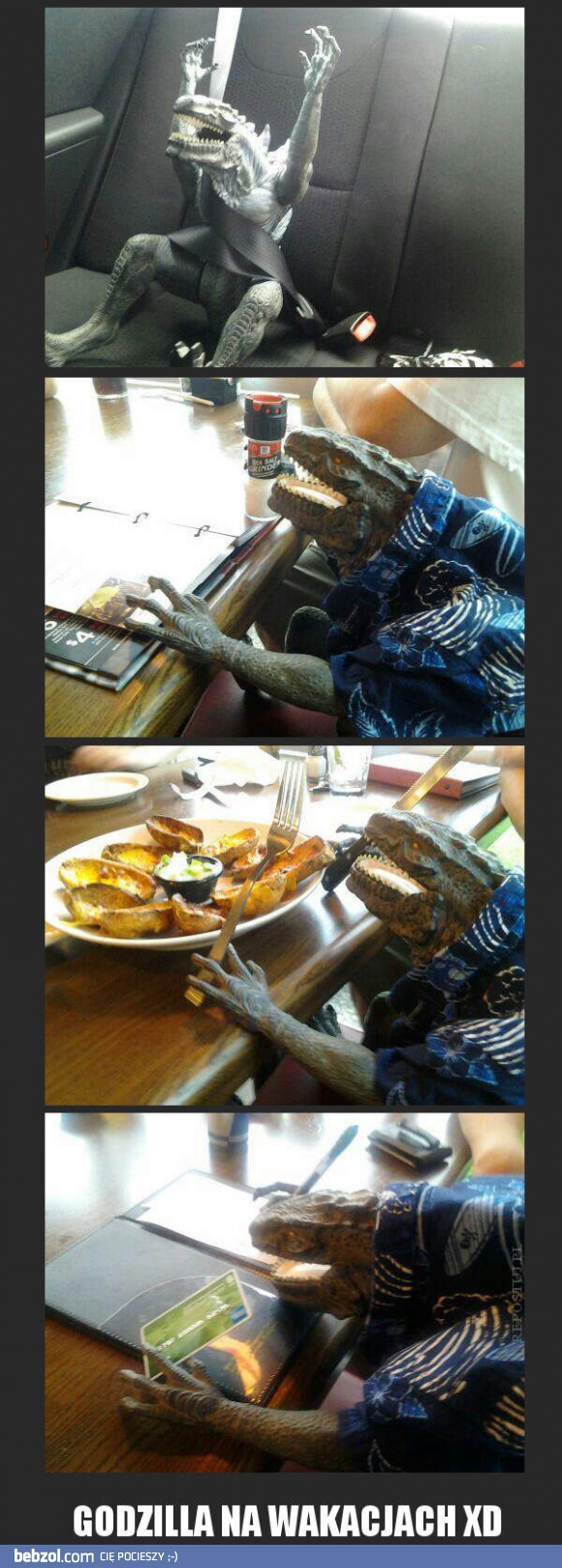 Godzilla na wakacjach