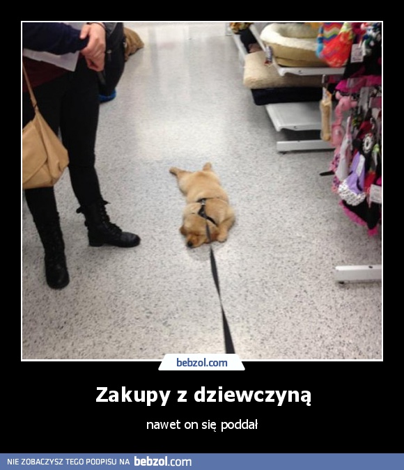 Zakupy z dziewczyną