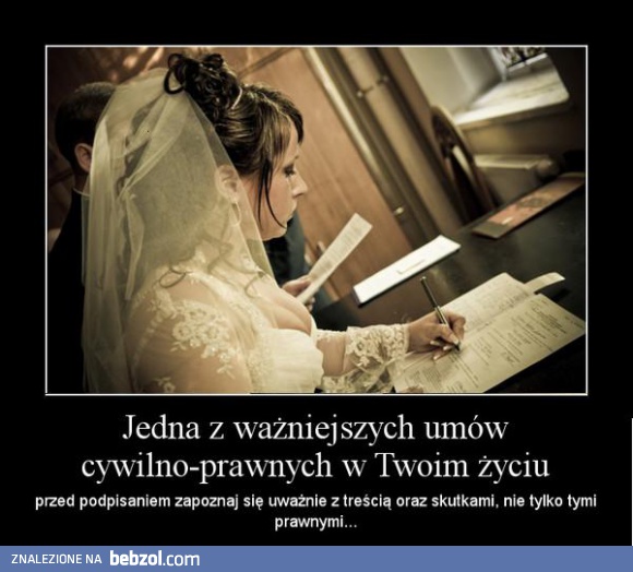 Najważniejsza umowa cywilno-prawna