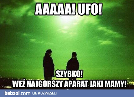 Widzę UFO!