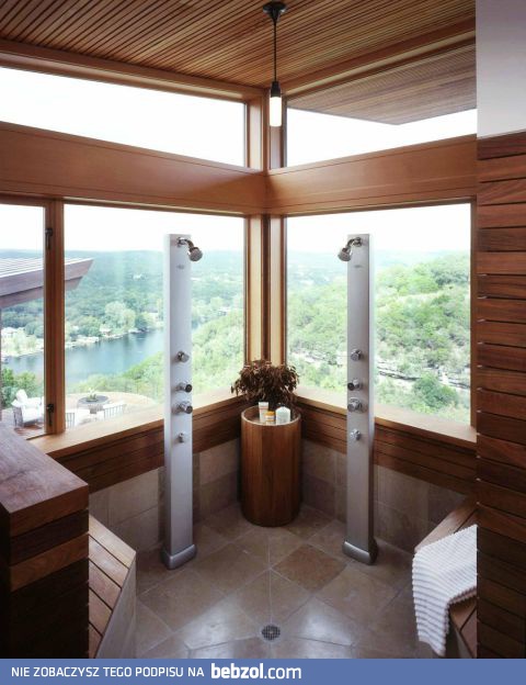 Prysznic z widoczkami