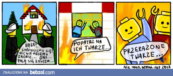 Pożar LEGO