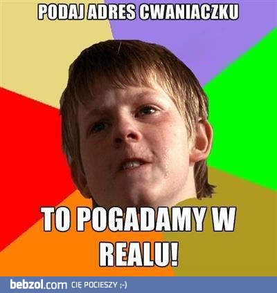 Typowy hejter z internetu