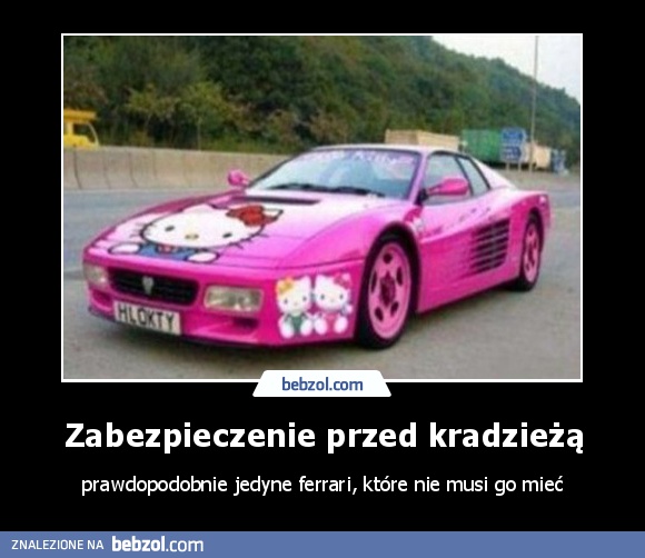 Zabezpieczenie przed kradzieżą