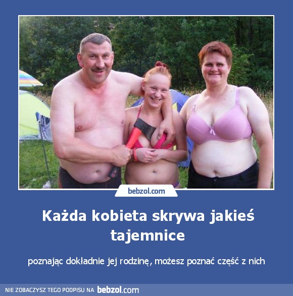 Każda kobieta skrywa jakieś tajemnice