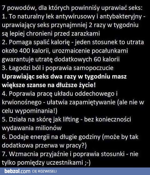 Dlaczego warto uprawiać seks?