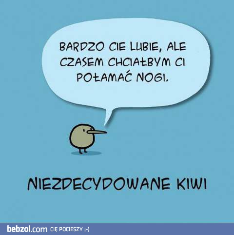 Niezdecydowane kiwi