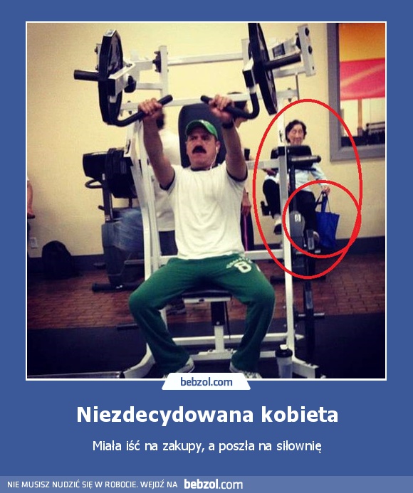 Niezdecydowana kobieta