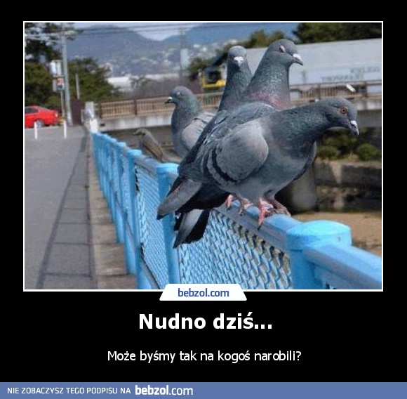 Nudno dziś...