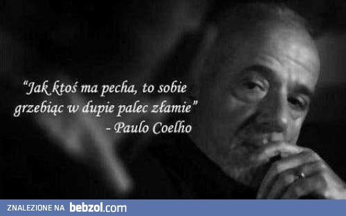 Coelho dobrze mówi