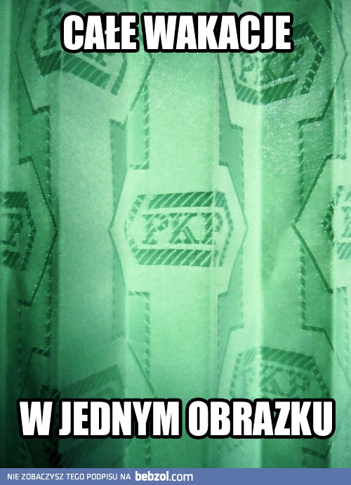 Całe wakacje w jednym obrazku