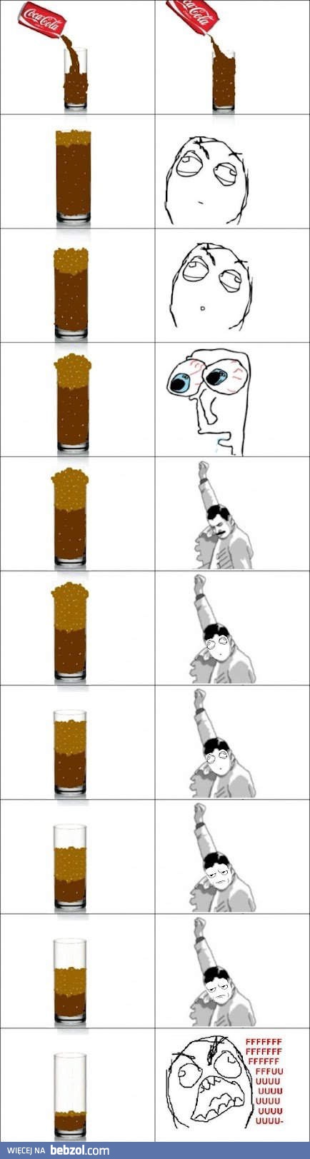 Kiedy nalewasz sobie Coli