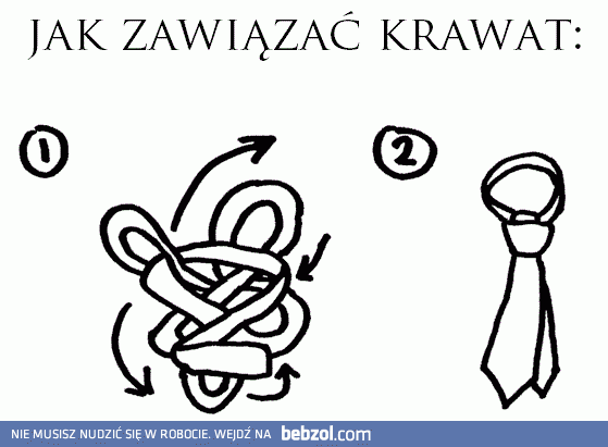 Jak zawiązać krawat - instrukcja