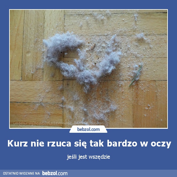 Kurz nie rzuca się tak bardzo w oczy