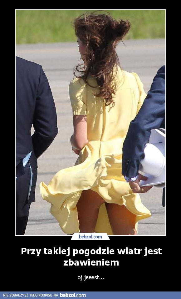 Przy takiej pogodzie wiatr jest zbawieniem