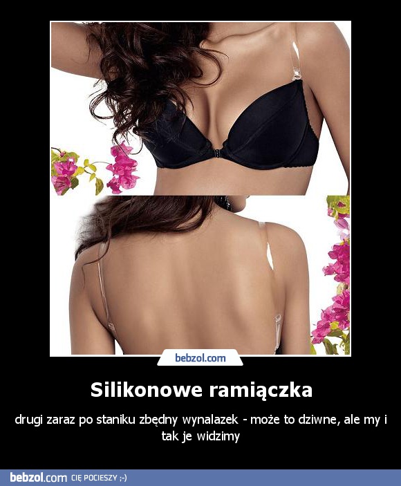 Silikonowe ramiączka