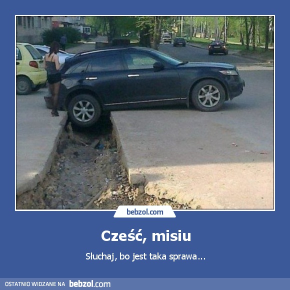 Cześć, misiu