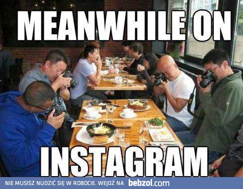 Tymczasem na Instagramie