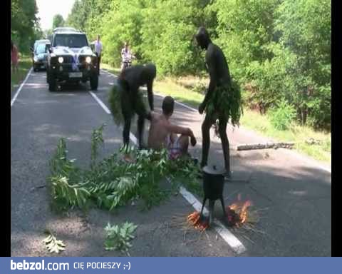 Zabawna brama weselna