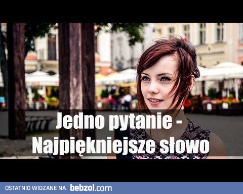 Najpiękniejsze słowo na świecie