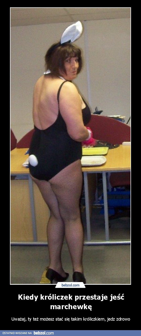 Kiedy króliczek przestaje jeść marchewkę
