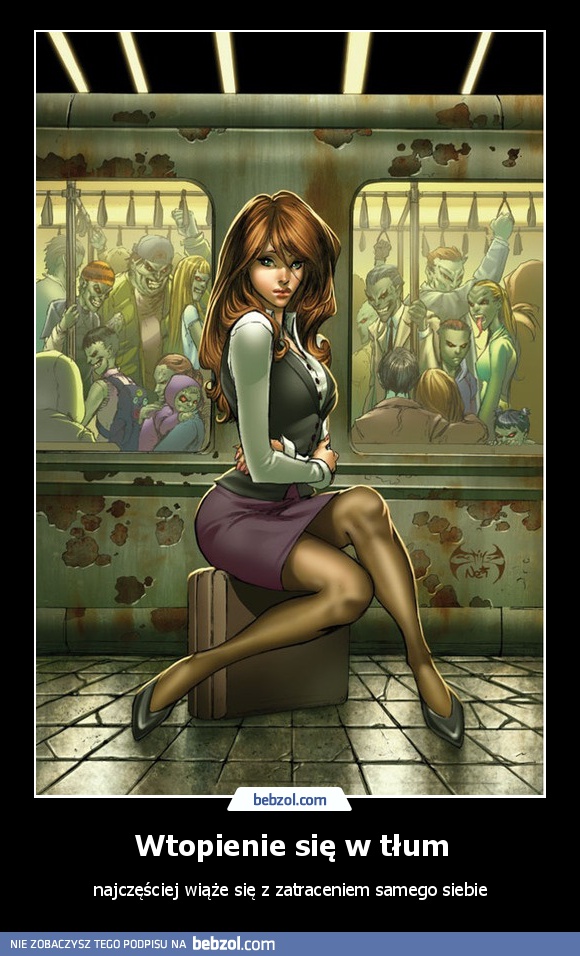 Wtopienie się w tłum