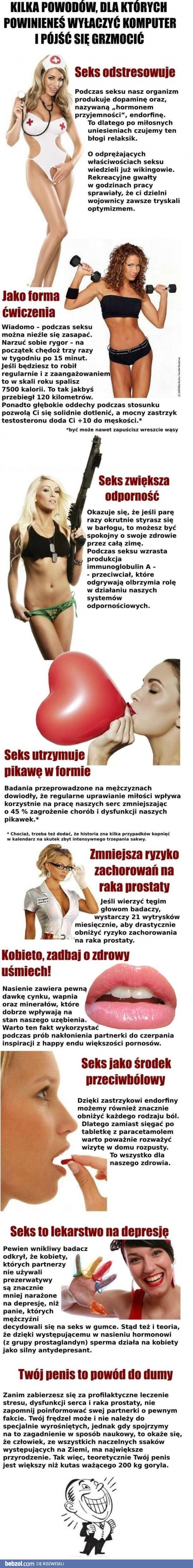 Kilka powodów dla których warto wybrać dziś wieczorem seks nie internet