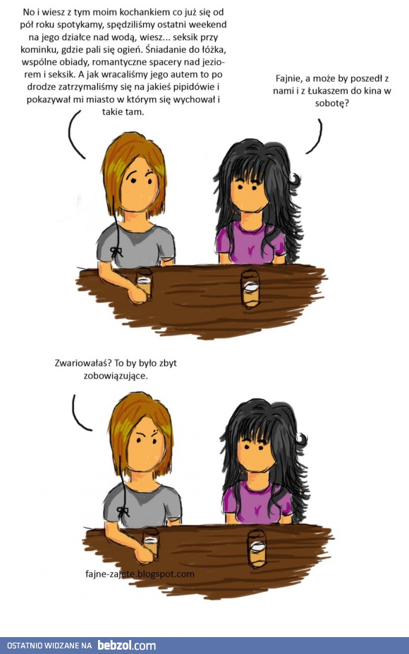 Zbyt zobowiązujące...