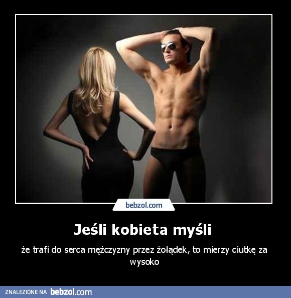 Jeśli kobiea myśli