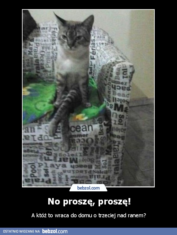 No proszę, proszę!