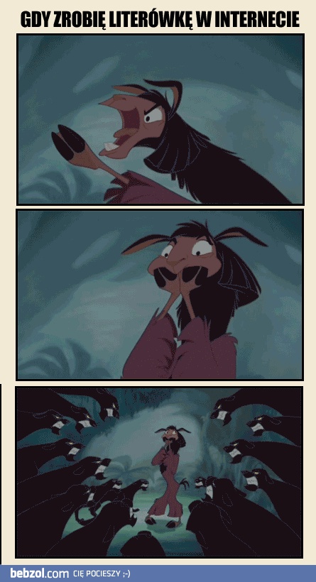 Gdy zdarzy mi się literówka