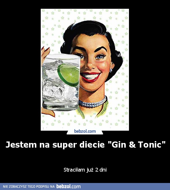 Jestem na super diecie 