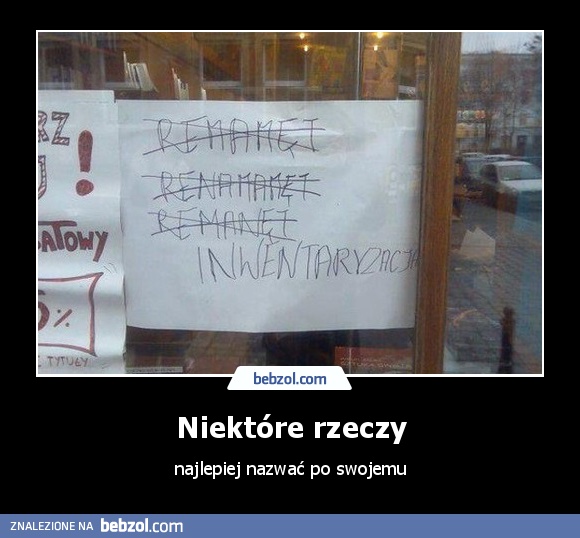 Niektóre rzeczy