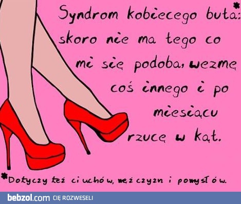 Kobiece buty i ich syndrom