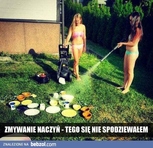 Inny sposób na zmywanie