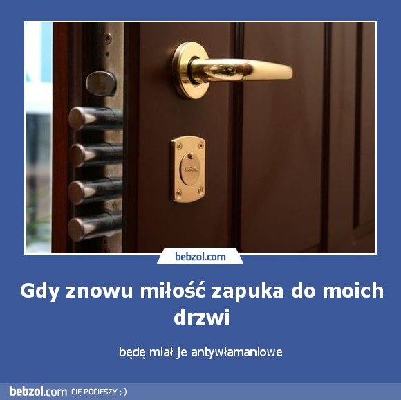 Gdy znowu miłość zapuka do moich drzwi