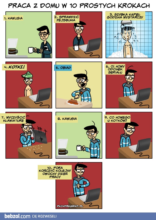 Praca w 10 prostych krokach