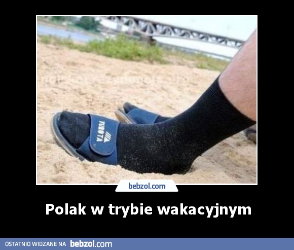 Polak w trybie wakacyjnym