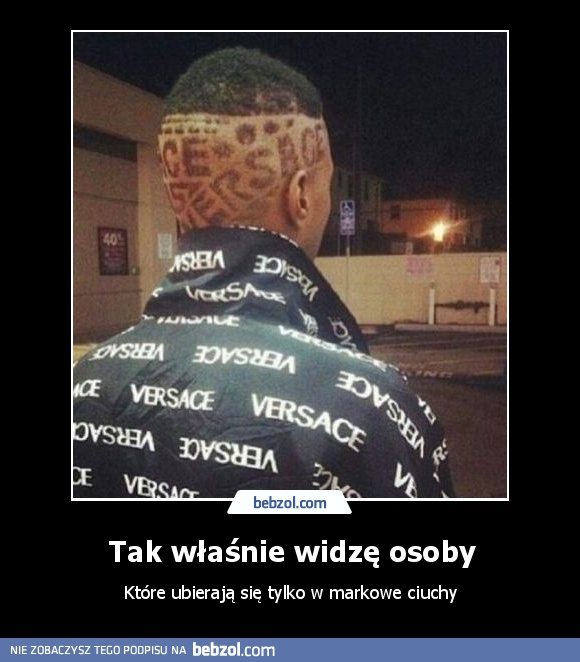 Tak właśnie widzę osoby