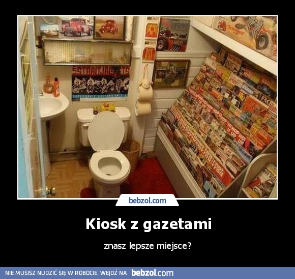 Kiosk z gazetami