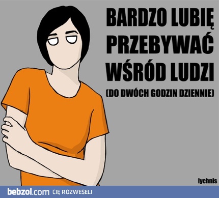 Bardzo lubię ludzi