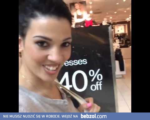 Gdy widzę wyprzedaż