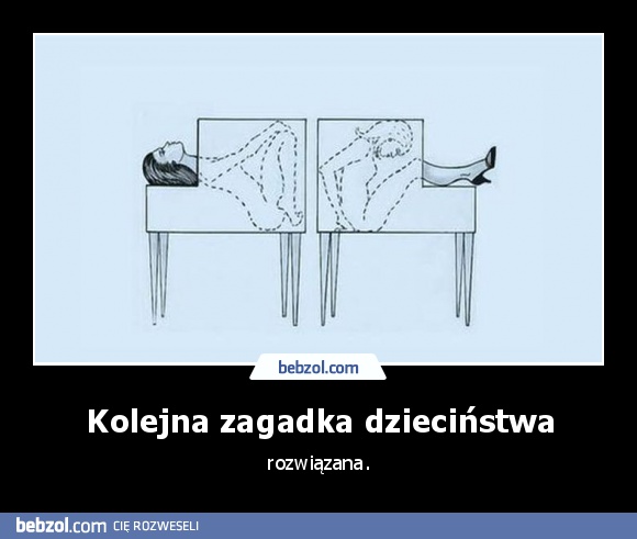 Kolejna zagadka dzieciństwa