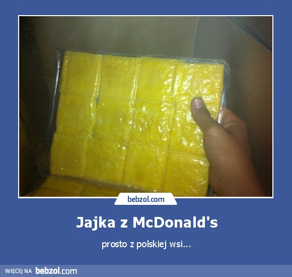 Jajka z McDonald's