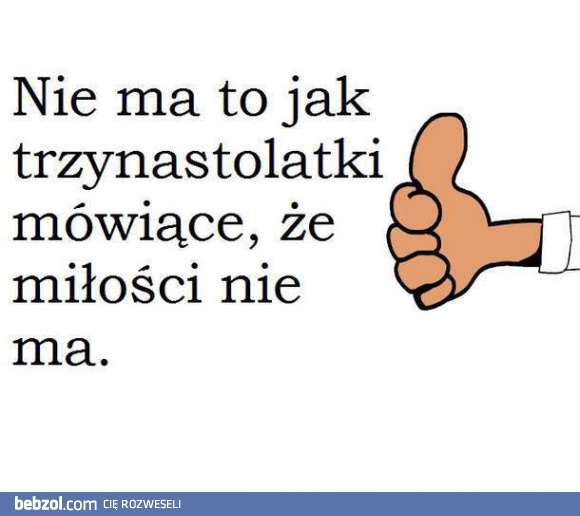 Nie ma to jak trzynastolatki...