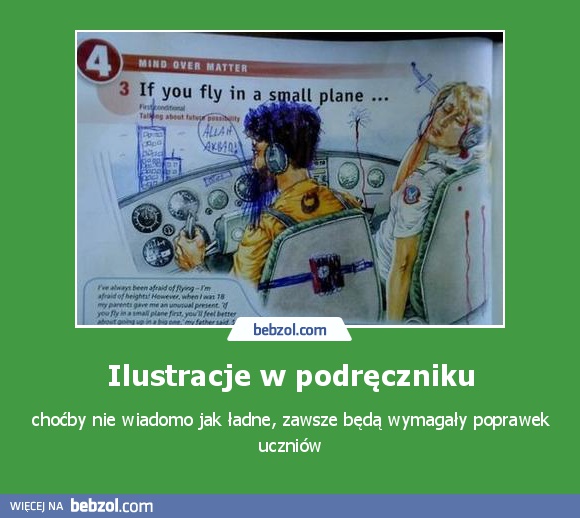 Ilustracje w podręczniku