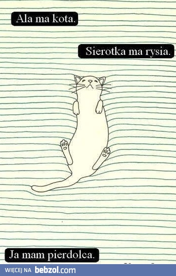 Ala ma kota...