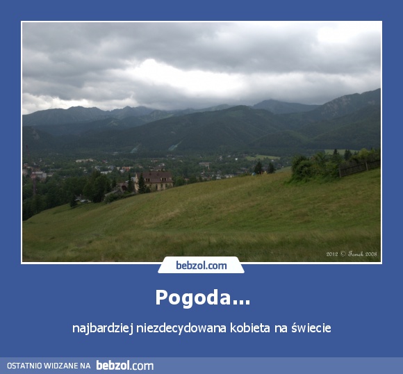 Pogoda...