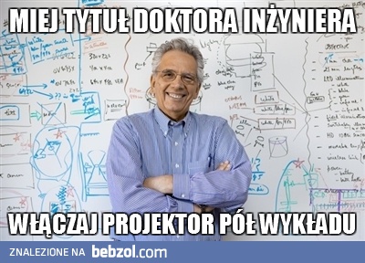 Brawo Panie Doktorze!