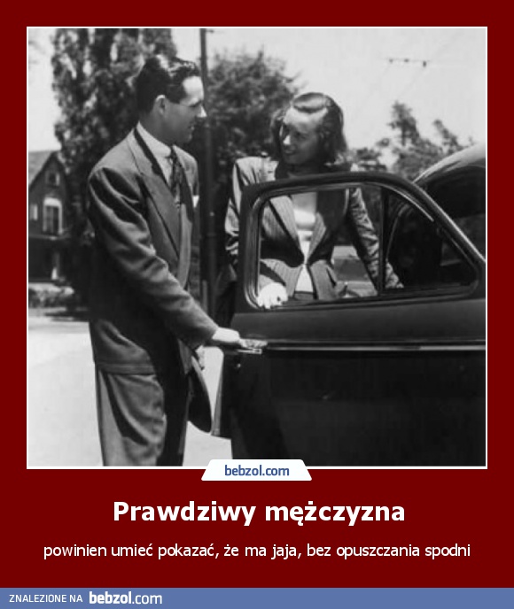 Prawdziwy mężczyzna